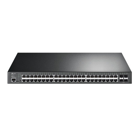 TP LINK TP-LINK TL-SG3452P netwerk-switch Managed L2/L2+ Gigabit Ethernet (10/100/1000) Power over Ethernet (PoE) Zwart