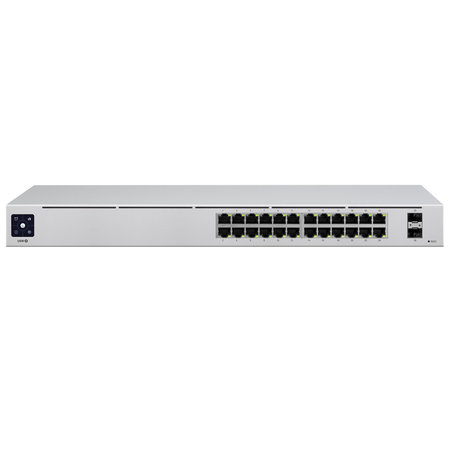 Ubiquiti Ubiquiti Networks UniFi USW-24 netwerk-switch Managed L2 Gigabit Ethernet (10/100/1000) Zilver