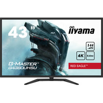 iiyama G-MASTER G4380UHSU-B1 computer monitor 108 cm (42.5") 3840 x 2160 Pixels 4K Ultra HD LED Zwart