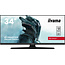 Iiyama iiyama G-MASTER GB3467WQSU-B1 computer monitor 86,4 cm (34") 3440 x 1440 Pixels UltraWide Quad HD LED Zwart
