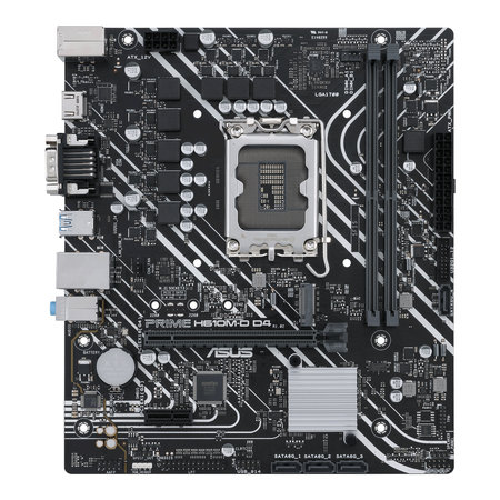 Asus ASUS PRIME H610M-D D4 Intel H610 LGA 1700 micro ATX