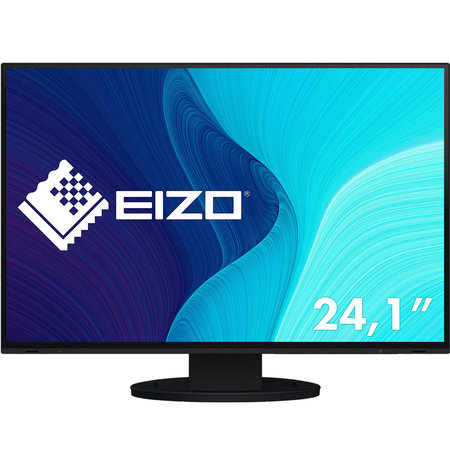 Eizo EIZO FlexScan EV2485-BK LED display 61,2 cm (24.1") 1920 x 1200 Pixels WUXGA Zwart