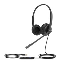 Yealink UH34 Headset Bedraad Hoofdband Kantoor/callcenter Zwart