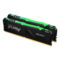 Kingston Technology FURY Beast RGB geheugenmodule 16 GB 2 x 8 GB DDR4 3200 MHz