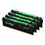 Kingston Kingston Technology FURY Beast RGB geheugenmodule 32 GB 4 x 8 GB DDR4 3600 MHz