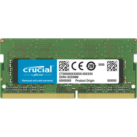 Crucial Crucial CT32G4SFD832A geheugenmodule 32 GB 1 x 32 GB DDR4 3200 MHz