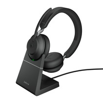 Jabra Evolve2 65, MS Stereo Headset Draadloos Hoofdband Kantoor/callcenter USB Type-C Bluetooth Zwart