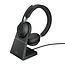 Jabra Jabra Evolve2 65, MS Stereo Headset Draadloos Hoofdband Kantoor/callcenter USB Type-C Bluetooth Zwart