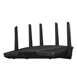 Synology Synology RT6600ax Router WiFi6 1xWAN 3xGbE 1x2.5Gb draadloze router Tri-band (2.4 GHz / 5 GHz / 5 GHz) 3G 4G Zwart