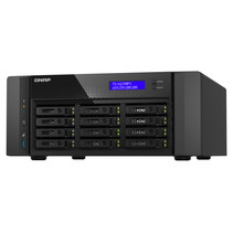 QNAP TS-h1290FX NAS Tower Ethernet LAN Zwart 7232P