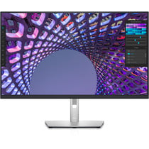 DELL P Series P3223QE 80 cm (31.5") 3840 x 2160 Pixels 4K Ultra HD LCD Zwart, Zilver