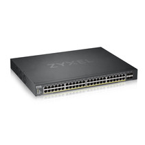 Zyxel XGS1930-52HP Managed L3 Gigabit Ethernet (10/100/1000) Power over Ethernet (PoE) Zwart