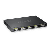 Zyxel GS1920-48HPV2 Managed Gigabit Ethernet (10/100/1000) Power over Ethernet (PoE) Zwart