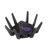 Asus ASUS 90IG0720-MU2A00 draadloze router Gigabit Ethernet Tri-band (2.4 GHz / 5 GHz / 5 GHz) Zwart