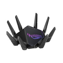 ASUS 90IG0720-MU2A00 draadloze router Gigabit Ethernet Tri-band (2.4 GHz / 5 GHz / 5 GHz) Zwart