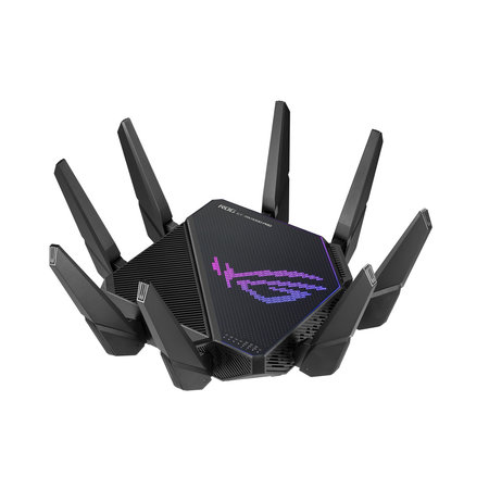 Asus ASUS 90IG0720-MU2A00 draadloze router Gigabit Ethernet Tri-band (2.4 GHz / 5 GHz / 5 GHz) Zwart