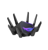 Asus ASUS ROG Rapture GT-AXE16000 draadloze router 10 Gigabit Ethernet Tri-band (2,4 GHz / 5 GHz / 6 GHz) Zwart