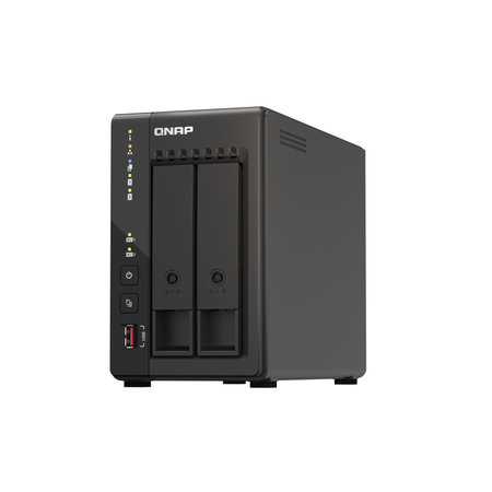 QNAP QNAP TS-253E NAS Tower Ethernet LAN Zwart J6412