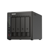 QNAP TS-453E NAS Tower Ethernet LAN Zwart J6412