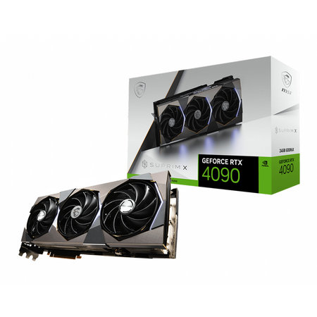 MSI MSI GeForce RTX 4090 SUPRIM X 24G NVIDIA 24 GB GDDR6X