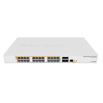 Mikrotik CRS328-24P-4S+RM netwerk-switch Managed L2/L3 Gigabit Ethernet (10/100/1000) Power over Ethernet (PoE) 1U Wit