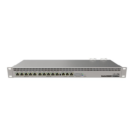 Mikrotik Mikrotik RB1100AHx4 bedrade router Gigabit Ethernet Roestvrijstaal
