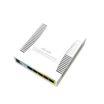 Mikrotik RB260GSP netwerk-switch Managed Gigabit Ethernet (10/100/1000) Power over Ethernet (PoE) Wit