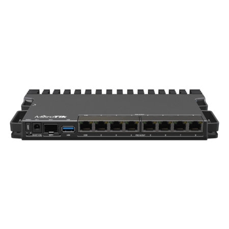 Mikrotik Mikrotik RB5009UPR+S+IN bedrade router 2.5 Gigabit Ethernet, Gigabit Ethernet Zwart