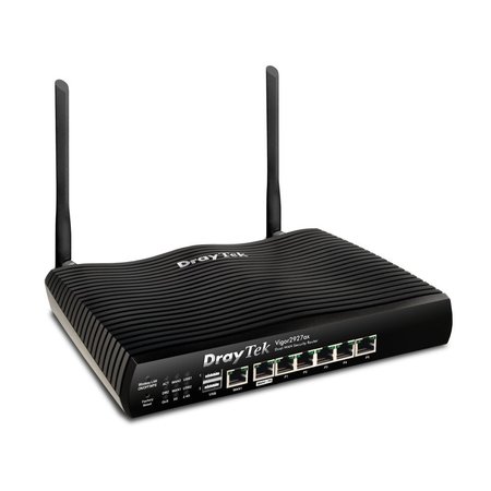 Draytek DrayTek Vigor2927ax draadloze router Gigabit Ethernet Dual-band (2.4 GHz / 5 GHz) Zwart