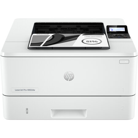 Hewlett & Packard INC. HP LaserJet Pro 4002dw printer, Print, Dubbelzijdig printen; Eerste pagina snel gereed; Compact formaat; Energiezuinig; Optimale beveiliging; Dual-band Wi-Fi