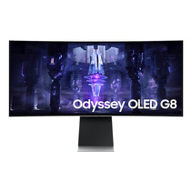 Samsung Odyssey Neo G8 LS34BG850SUXEN computer monitor 86,4 cm (34") 3440 x 1440 Pixels UltraWide Quad HD OLED Zilver