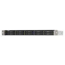 QNAP TS-h1090FU NAS Rack (1U) Ethernet LAN Zwart, Grijs 7302P