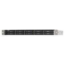 QNAP TS-h1090FU NAS Rack (1U) Ethernet LAN Zwart, Grijs 7302P