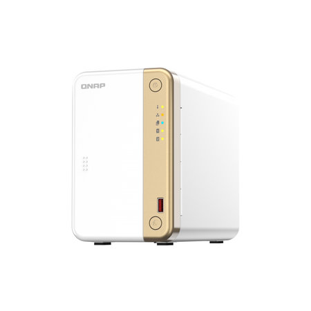 QNAP QNAP TS-262 NAS Tower Ethernet LAN Goud, Wit N4505