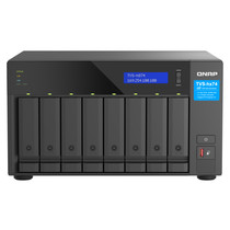 QNAP TVS-h874 NAS Tower Ethernet LAN Zwart i5-12400