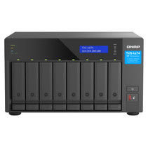 QNAP TVS-h874 NAS Tower Ethernet LAN Zwart i5-12400