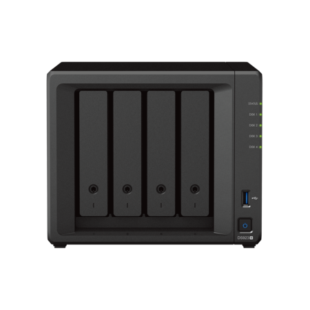 Synology Synology DiskStation DS923+ data-opslag-server NAS Tower Ethernet LAN Zwart R1600