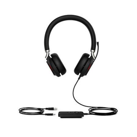 Yealink Yealink UH38 Headset Bedraad en draadloos Hoofdband Oproepen/muziek USB Type-A Bluetooth Zwart