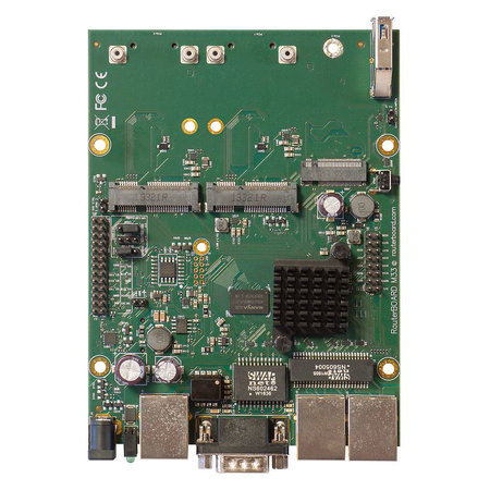 Mikrotik Mikrotik RBM33G bedrade router Zwart, Groen, Grijs
