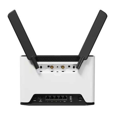 Mikrotik Mikrotik Chateau LTE18 ax draadloze router Ethernet Dual-band (2.4 GHz / 5 GHz) 4G Wit