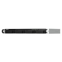 QNAP TS-464U NAS Rack (1U) Ethernet LAN Zwart