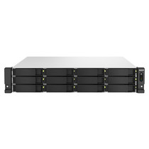 QNAP TS-H1887XU-RP NAS Rack (2U) Ethernet LAN Zwart, Wit E-2336