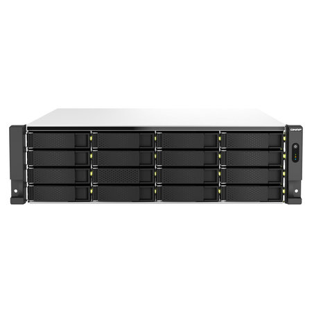 QNAP QNAP TS-h2287XU-RP NAS Rack (3U) Ethernet LAN Zwart, Wit E-2336