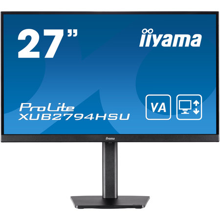 Iiyama iiyama ProLite XUB2794HSU-B1 computer monitor 68,6 cm (27") 1920 x 1080 Pixels Full HD LCD Zwart