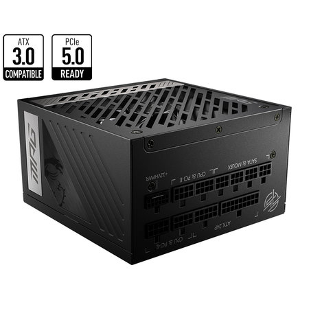 MSI MSI MPG A850G PCIE5 power supply unit 850 W 24-pin ATX ATX Zwart