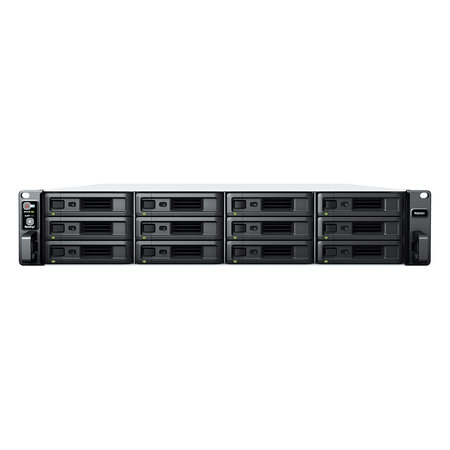 Synology Synology RackStation RS2423+ data-opslag-server NAS Rack (2U) Ethernet LAN Zwart, Grijs V1780B