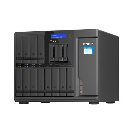 QNAP QNAP TS-1655 NAS Tower Ethernet LAN Zwart
