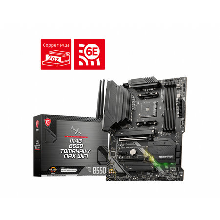 MSI MSI MAG B550 TOMAHAWK MAX WIFI AMD B550 Socket AM4 ATX