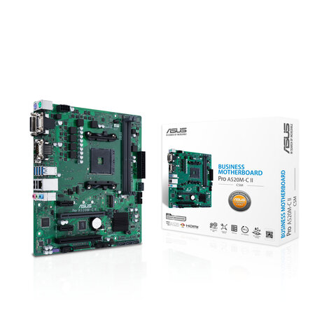 Asus ASUS PRO A520M-C II/CSM AMD A520 Socket AM4 micro ATX