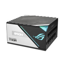 ASUS ROG THOR 850W Platinum II power supply unit 20+4 pin ATX Zwart, Blauw, Grijs